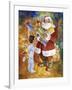 Santa Bearing Gifts-Hal Frenck-Framed Giclee Print