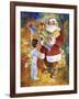 Santa Bearing Gifts-Hal Frenck-Framed Giclee Print