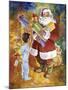 Santa Bearing Gifts-Hal Frenck-Mounted Giclee Print