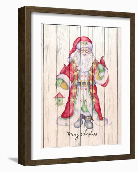 Santa & Cardinal I-Andi Metz-Framed Art Print