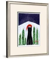 Santa Cat-Ken Bailey-Limited Edition Framed Print