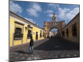 Santa Catalina Arch, Antigua, UNESCO World Heritage Site, Guatemala, Central America-Sergio Pitamitz-Mounted Photographic Print