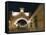 Santa Catalina Arch by Night, Antigua, UNESCO World Heritage Site, Guatemala, Central America-Sergio Pitamitz-Framed Stretched Canvas