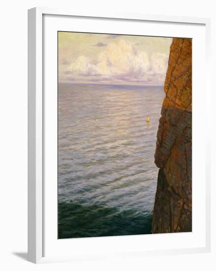 Santa Catalina Cliffs-Frank Cuprien-Framed Art Print