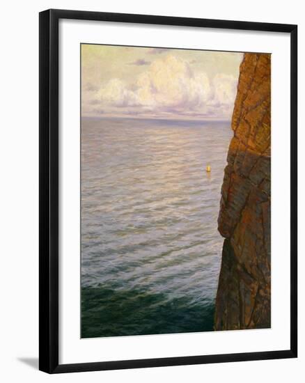 Santa Catalina Cliffs-Frank Cuprien-Framed Art Print