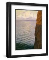 Santa Catalina Cliffs-Frank Cuprien-Framed Art Print