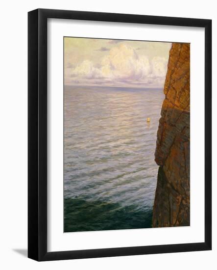 Santa Catalina Cliffs-Frank Cuprien-Framed Art Print