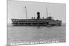 Santa Catalina Island, California - SS Catalina Ship-Lantern Press-Mounted Art Print