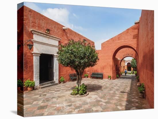 Santa Catalina Monastery, UNESCO World Heritage Site, Arequipa, Peru, South America-Karol Kozlowski-Stretched Canvas