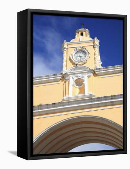 Santa Catarina Arch, Antigua, UNESCO World Heritage Site, Guatemala, Central America-Wendy Connett-Framed Stretched Canvas
