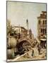 Santa Catarina Canal, Venice-Franz Richard Unterberger-Mounted Giclee Print