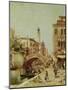 Santa Catarina Canal, Venice-Franz Richard Unterberger-Mounted Giclee Print