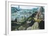 Santa Caterina and Miracle of Wheel-Joachim Patinier-Framed Giclee Print