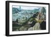 Santa Caterina and Miracle of Wheel-Joachim Patinier-Framed Giclee Print