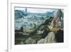 Santa Caterina and Miracle of Wheel-Joachim Patinier-Framed Giclee Print