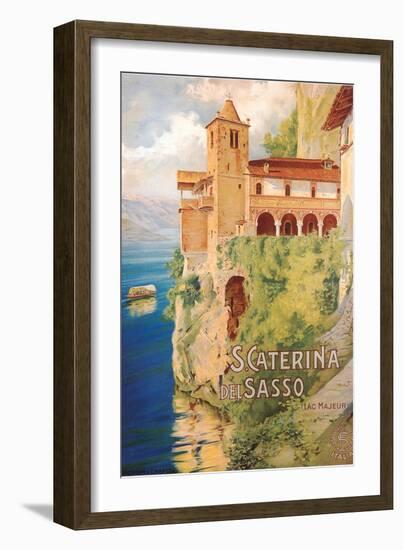 Santa Caterina, Sasso-null-Framed Art Print