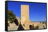 Santa Caterina Tower, Santa Barbara Castle, Alicante City, Spain, Europe-Richard Cummins-Framed Stretched Canvas