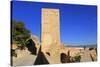 Santa Caterina Tower, Santa Barbara Castle, Alicante City, Spain, Europe-Richard Cummins-Stretched Canvas