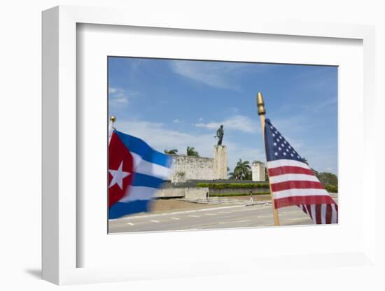 Santa Clara, Cuba. Memorial to Che Guevara hero of Revolution-Bill Bachmann-Framed Photographic Print