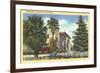Santa Clara de Asis Mission, California-null-Framed Premium Giclee Print