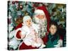 Santa Claus and Children-null-Stretched Canvas