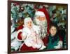 Santa Claus and Children-null-Framed Photo