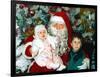 Santa Claus and Children-null-Framed Photo