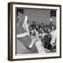 Santa Claus at a Methodist Church in Swinton, South Yorkshire, 1964-Michael Walters-Framed Photographic Print