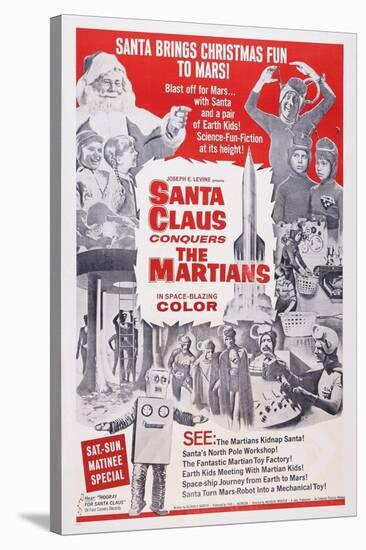 Santa Claus Conquers the Martians, 1964-null-Stretched Canvas