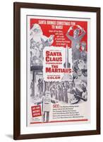 Santa Claus Conquers the Martians, 1964-null-Framed Art Print