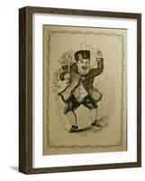 Santa Claus Illustration for a Poem by Clement C. Moore, 1848-T.C. Boyd-Framed Giclee Print