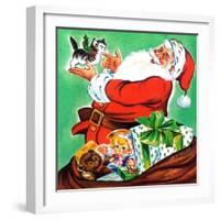 Santa Claus Is Coming to Town - Jack & Jill-Irma Wilde-Framed Giclee Print