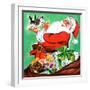 Santa Claus Is Coming to Town - Jack & Jill-Irma Wilde-Framed Giclee Print