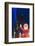 Santa Claus Lights in Berlin Christmas Market-Jon Hicks-Framed Photographic Print