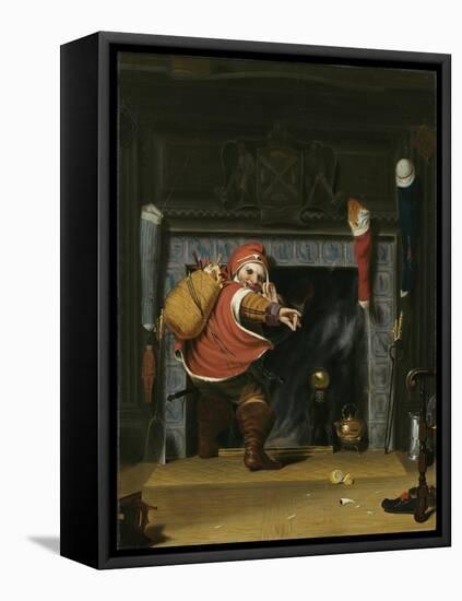 Santa Claus or St. Nicholas, 1837-Robert Walter Weir-Framed Stretched Canvas