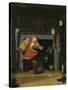 Santa Claus or St. Nicholas, 1837-Robert Walter Weir-Stretched Canvas