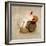 Santa Claus Rides A Snail-jordygraph-Framed Art Print