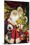 Santa Claus, Rothenberg Ob Der Tauber, Baden-Wurttemberg, Germany-Jim Engelbrecht-Mounted Photographic Print