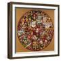 Santa Claus Workshop-Bill Bell-Framed Giclee Print