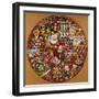 Santa Claus Workshop-Bill Bell-Framed Giclee Print