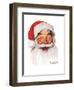 Santa Claus-Norman Rockwell-Framed Premium Giclee Print