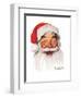 Santa Claus-Norman Rockwell-Framed Premium Giclee Print