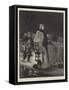 Santa Claus-John Robertson Reid-Framed Stretched Canvas