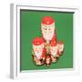 Santa Clause Russian Dolls-null-Framed Photographic Print