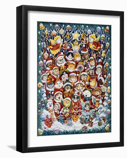 Santa Claws-Bill Bell-Framed Giclee Print