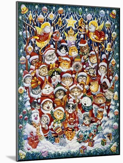 Santa Claws-Bill Bell-Mounted Giclee Print