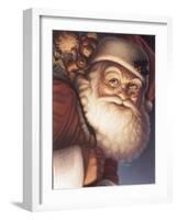 Santa Close-Up with a Sack of Toys on His Back-Dan Craig-Framed Giclee Print