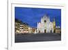 Santa Croce Church at Night, Piazza Santa Croce, Florencetuscany, Italy, Europe-Stuart Black-Framed Photographic Print