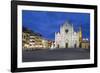 Santa Croce Church at Night, Piazza Santa Croce, Florencetuscany, Italy, Europe-Stuart Black-Framed Photographic Print