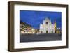 Santa Croce Church at Night, Piazza Santa Croce, Florencetuscany, Italy, Europe-Stuart Black-Framed Photographic Print